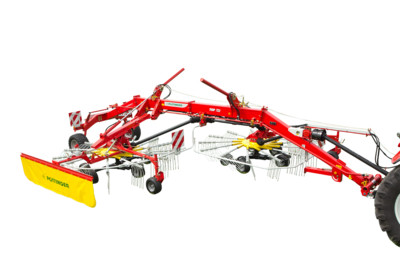 pottinger-top-rakes-with-2-rotors-with-side-swath-delivery