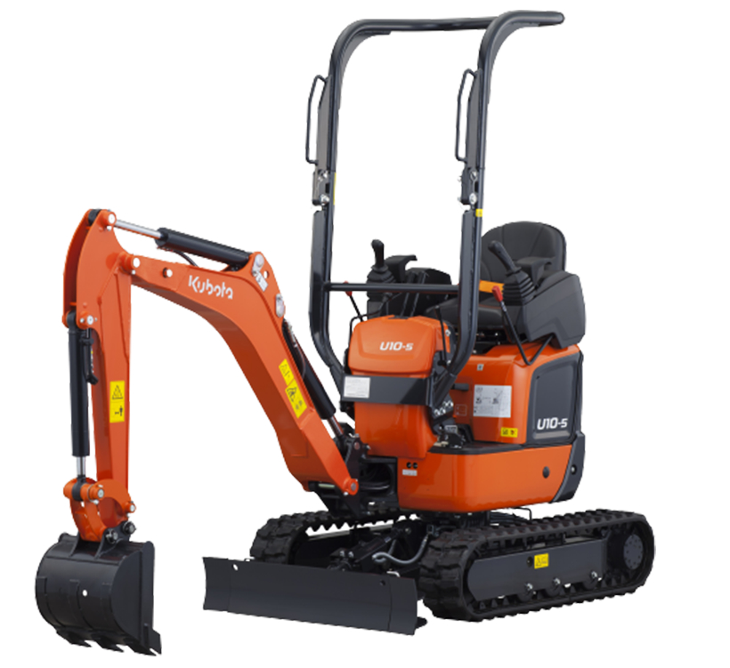 new-kubota-u10-5-micro-excavator---1t-with-roll-over-protective-structure-rops